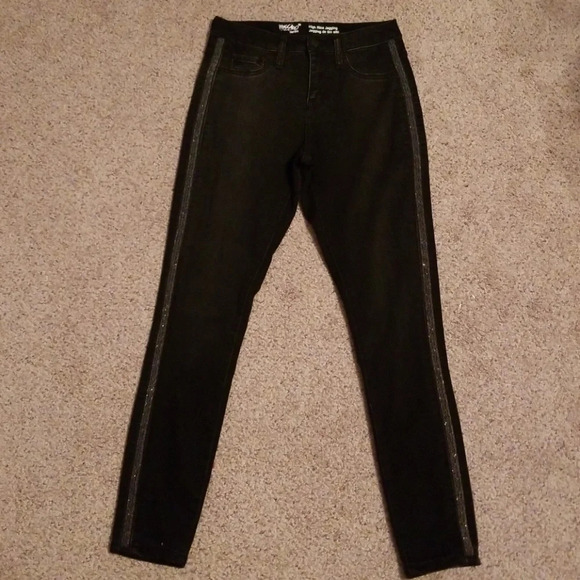 Mossimo Denim Women's Black Jeans Jeggings 24 - Picture 2 of 8